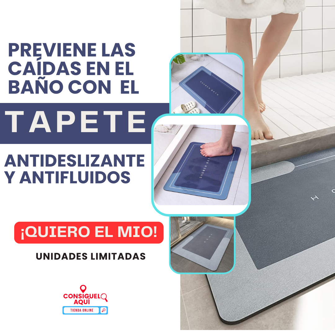 Tapete de Baño Antideslizante