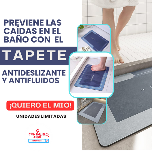 Tapete de Baño Antideslizante